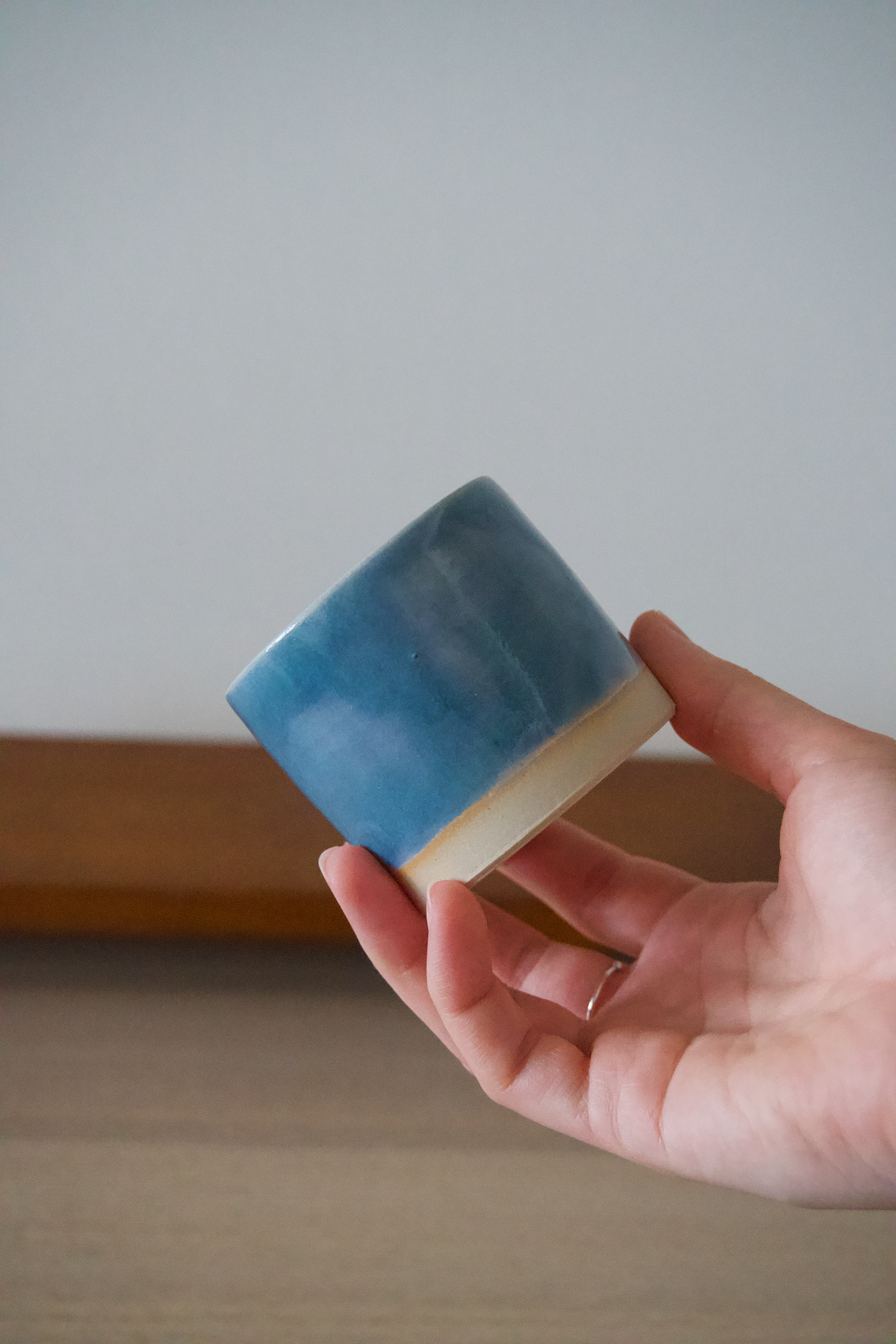 Mini Blue Cup