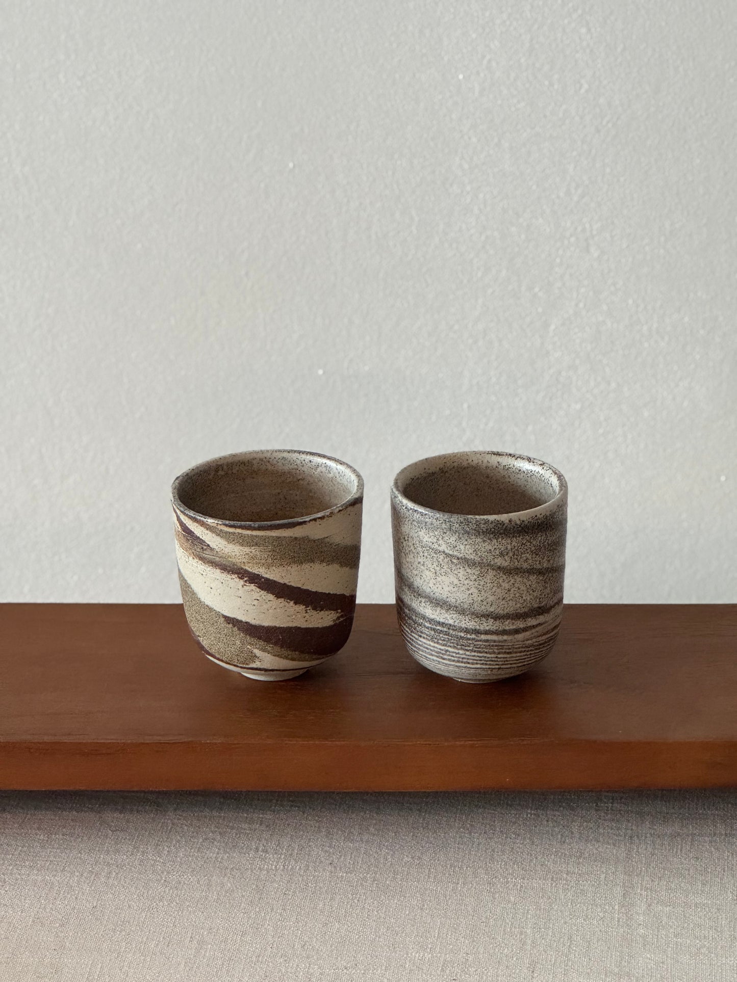 Grey Swirl Cup