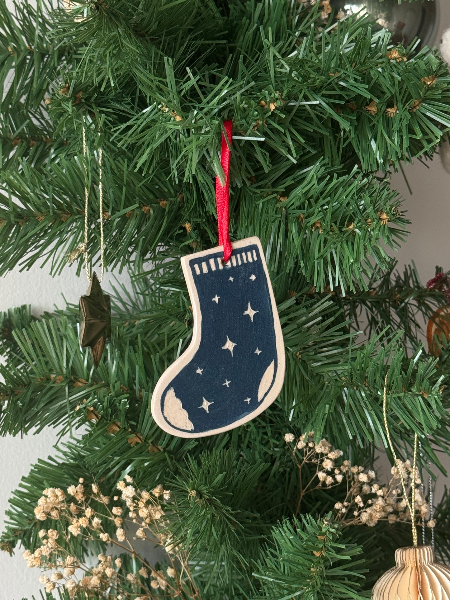 Sock Christmas Ornament