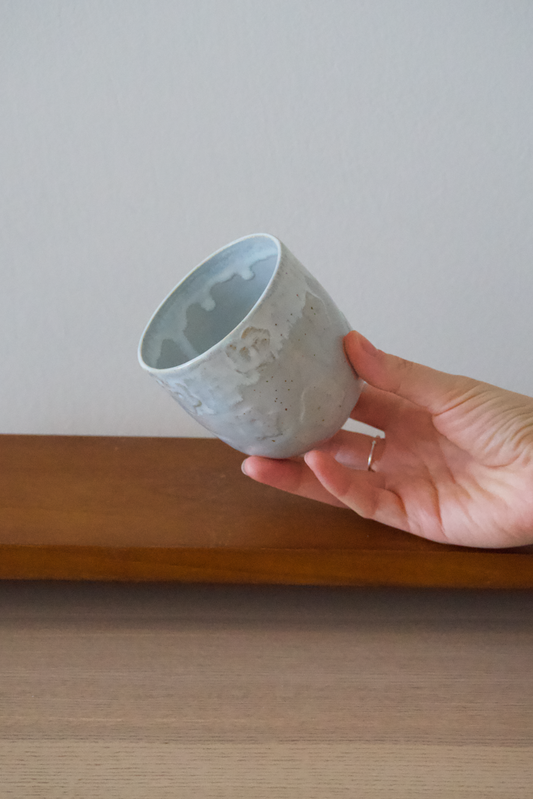 Blue Flower Cup