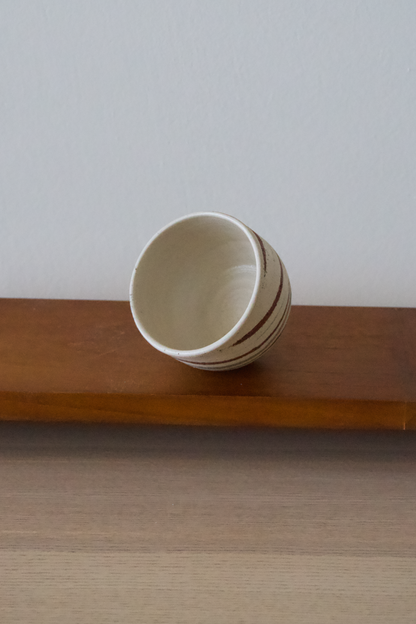 Swirl Footed Cup