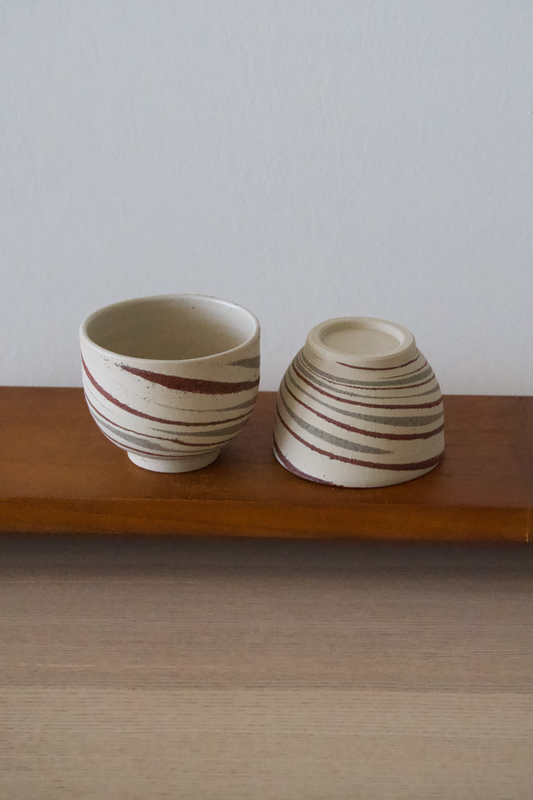 Swirl Footed Cup