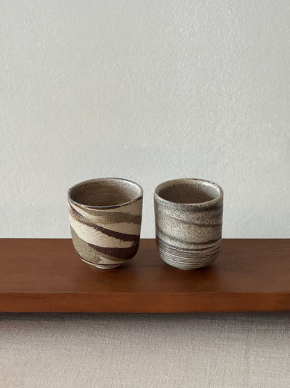 Grey Swirl Cup