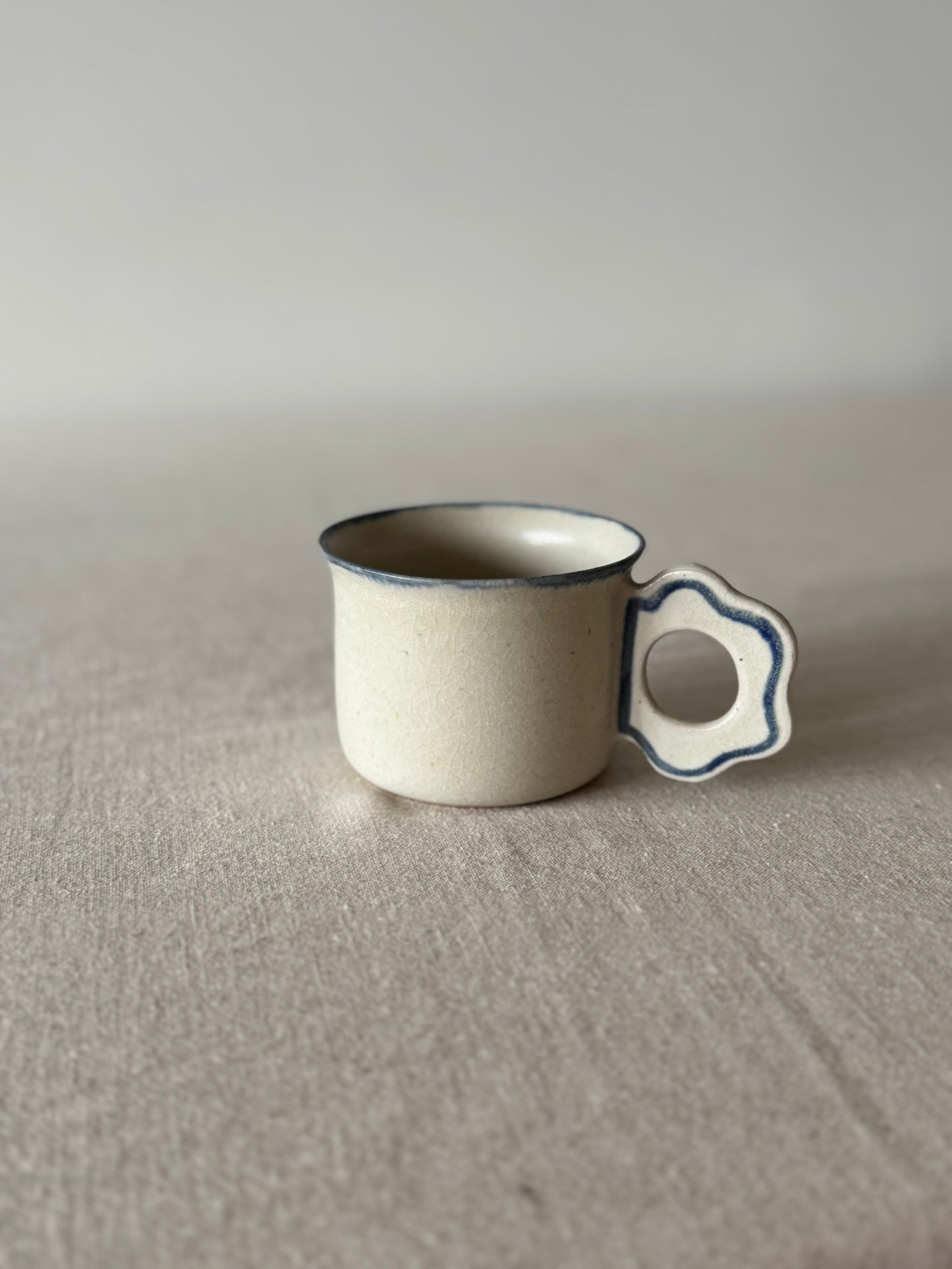 Flower Handle Mug