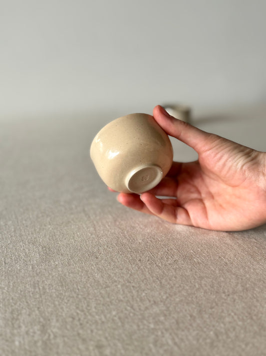 Mini Beige Cup