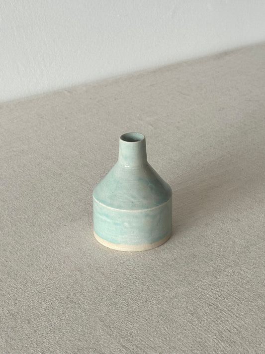 Light Green Angular Vase