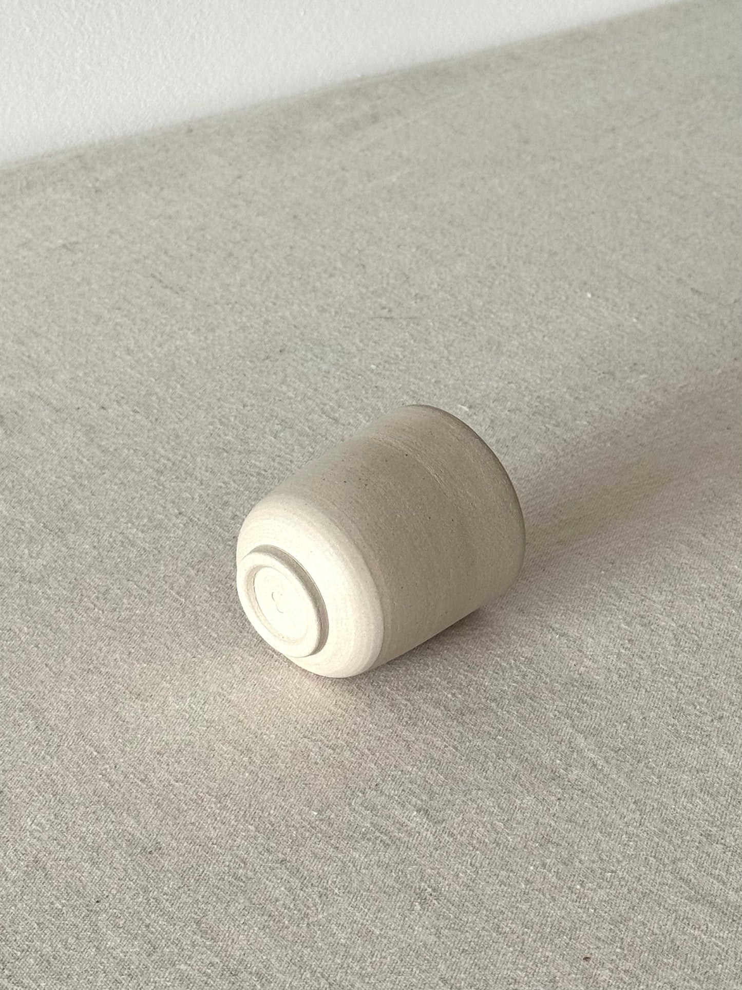 Mini Long White Cup