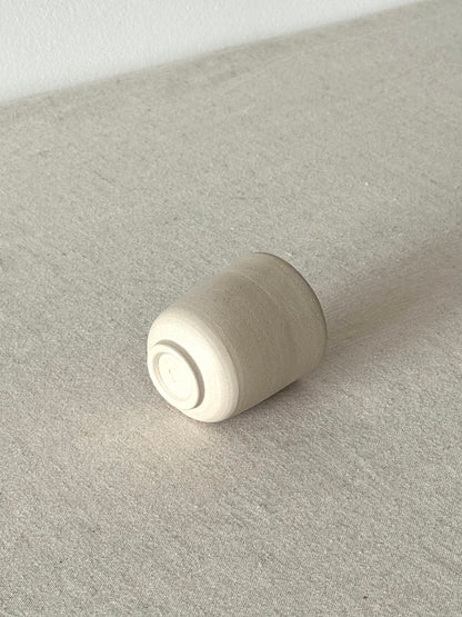 Mini Long White Cup