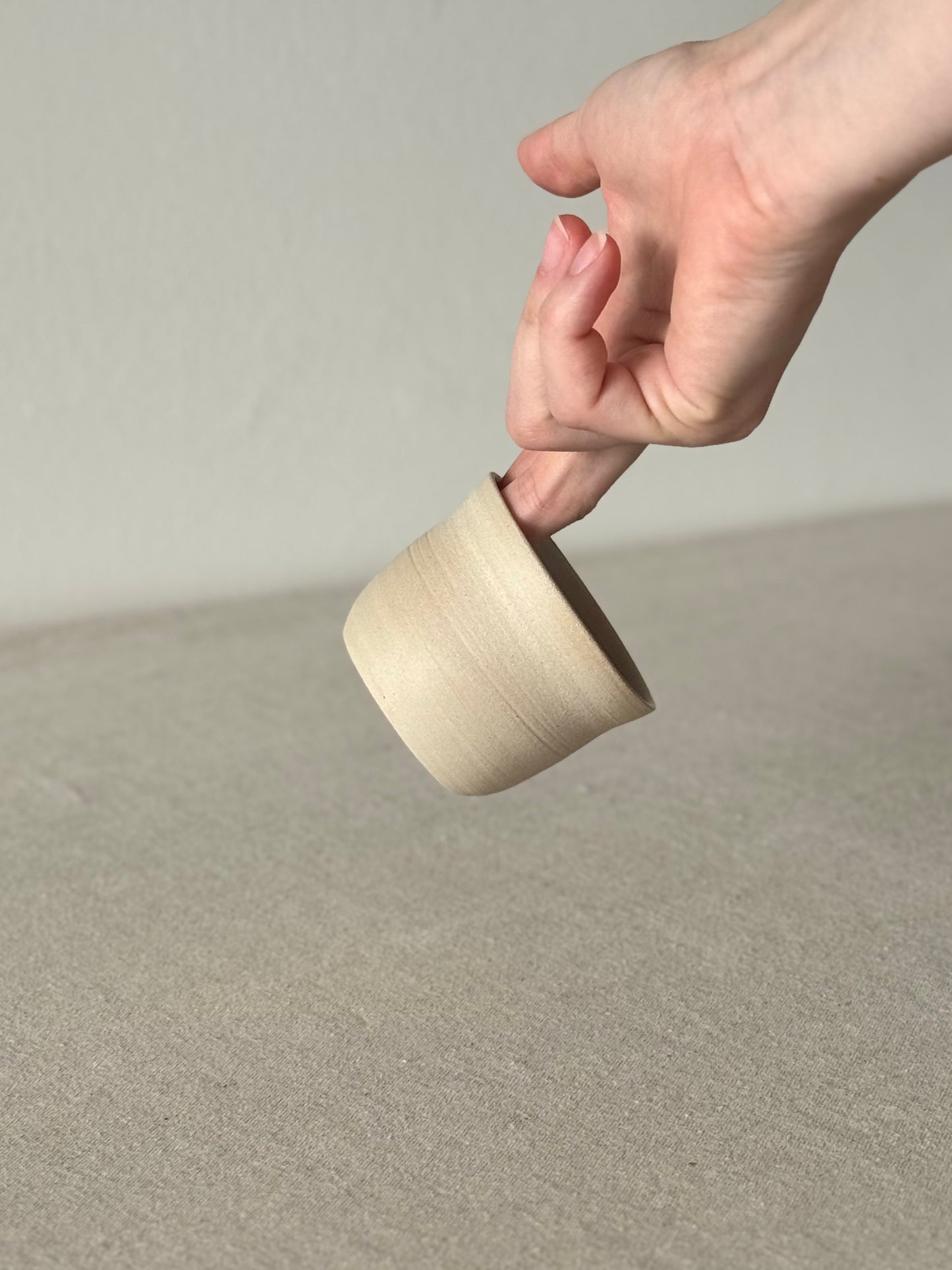 Mini White Cup