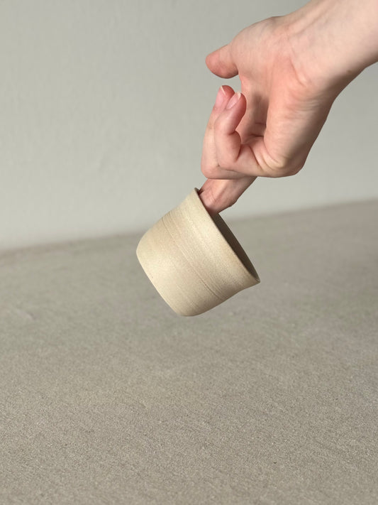 Mini White Cup