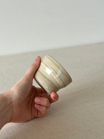 Green Mushroom Swirl Cup