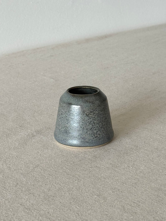 Mini Gray Angular Vase