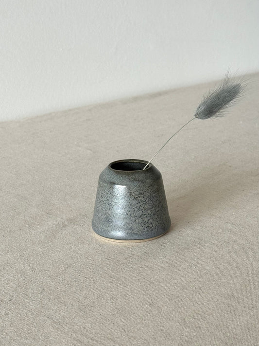Mini Gray Angular Vase