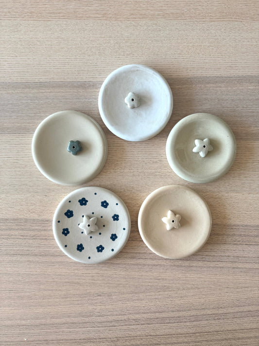 Round Elevated Incense Holder