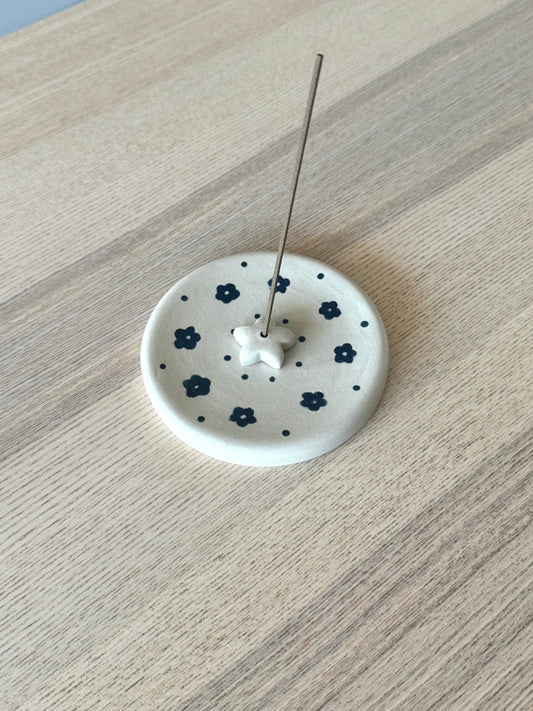 Round Elevated Incense Holder