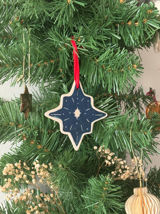 Star Christmas Ornament