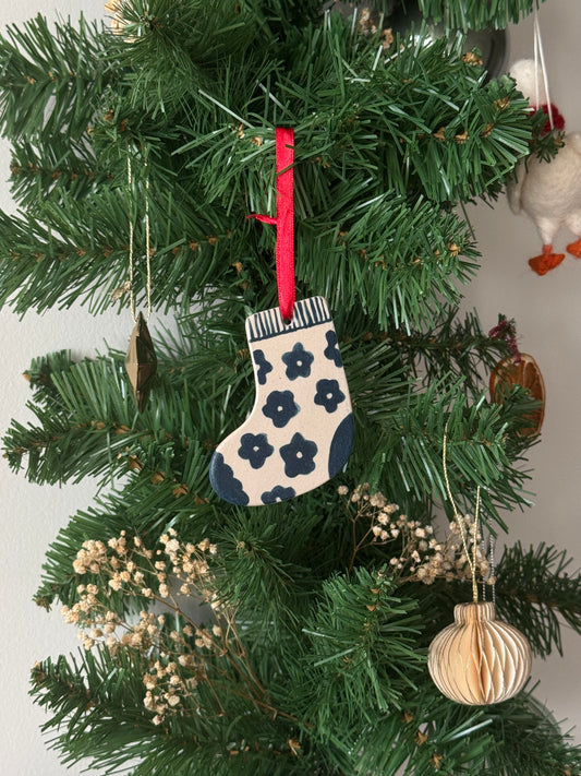 Sock Christmas Ornament